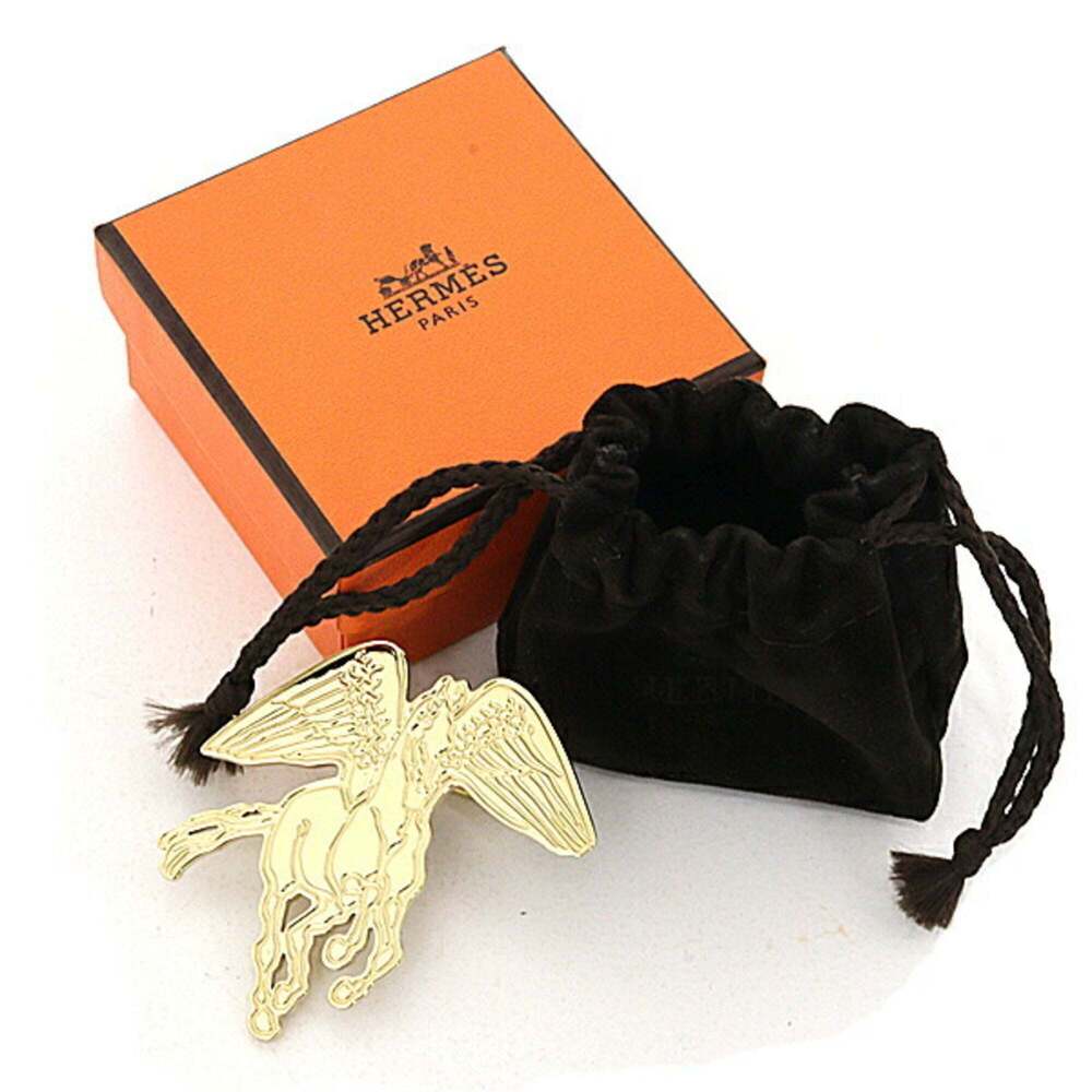 HERMES Authentic Gold Scarf - Picture 2 of 6